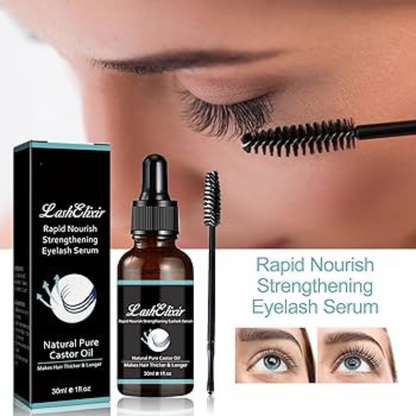 LashElixir El Secreto para Pestañas y Cejas Perfectas Suero Concentrado.