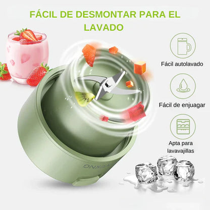 MINI LICUADORA NUTRI GLASS VASO PORTATIL